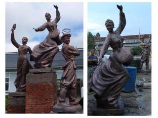 延边锻铜朝阳人物