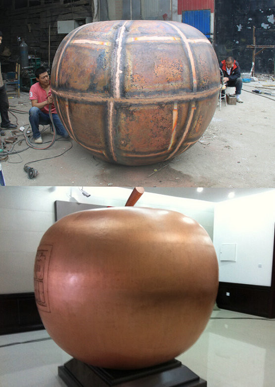 大型苹果展览雕塑