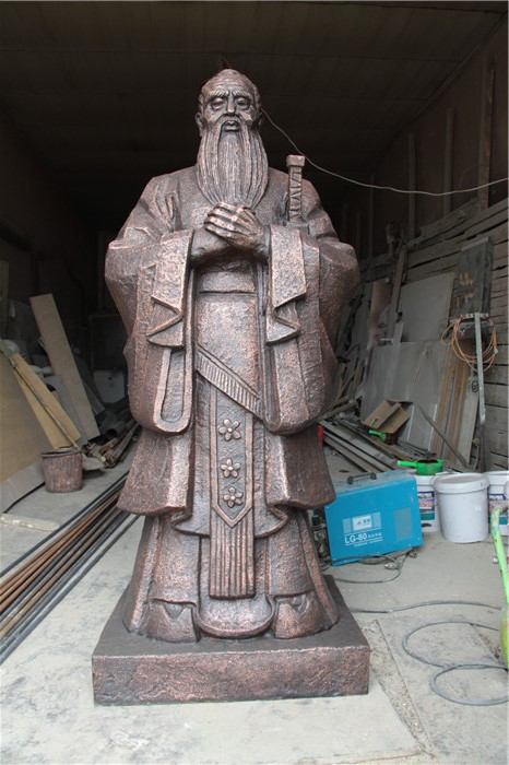 老子锻铜雕塑