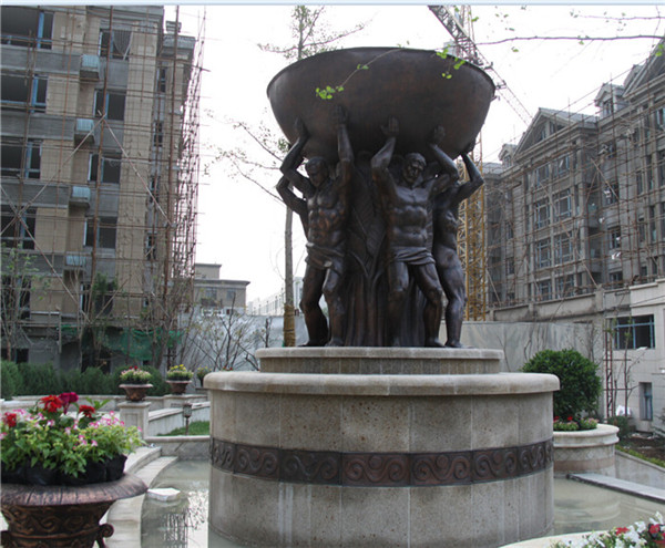 沈阳中恒置业喷泉雕塑