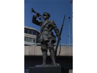 红军铸铜雕塑