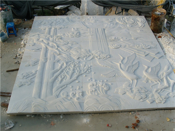 砂岩浮雕、延吉法院雕塑