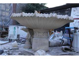 水池造型砂岩雕塑