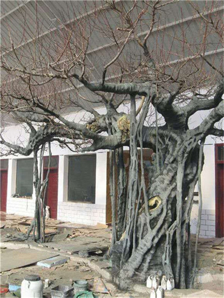 水泥方木雕塑工艺