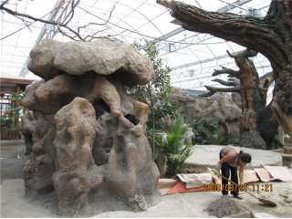 别墅仿石景观雕塑