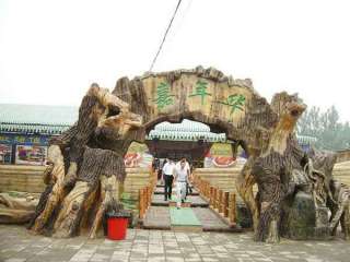 嘉年华仿木装饰雕塑