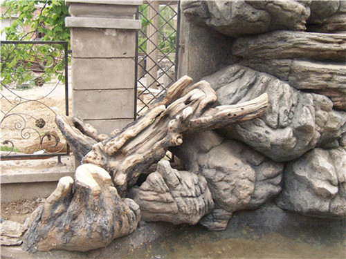 园区仿石景观雕塑