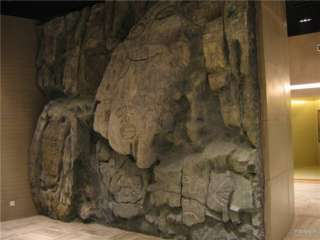 室内水泥仿石雕塑