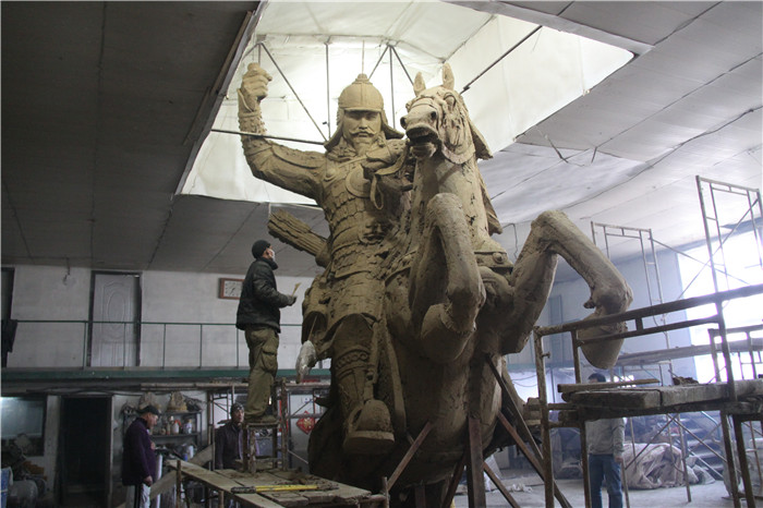 泥稿大样雕塑
