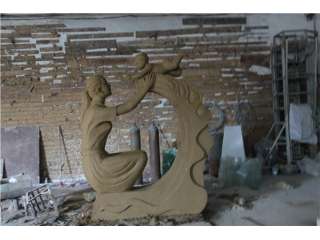 泥稿大样雕塑