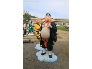 彩绘卡通雕塑 (2)