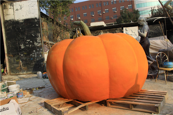卡通南瓜雕塑