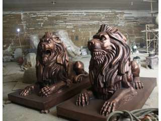 狮子造型雕塑