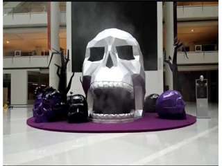 万圣节装饰雕塑